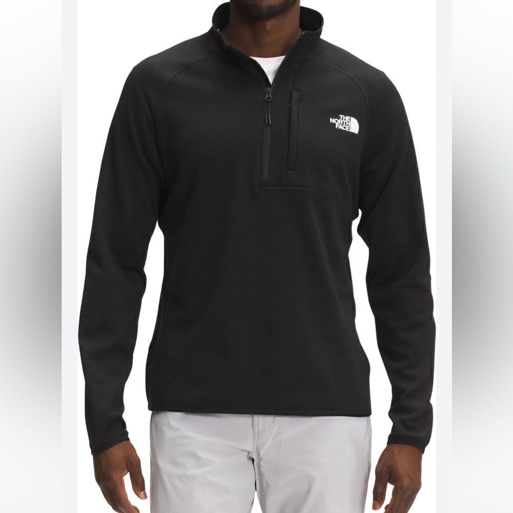 The North Face - Mens Canyonlands Half-Zip Top Black M